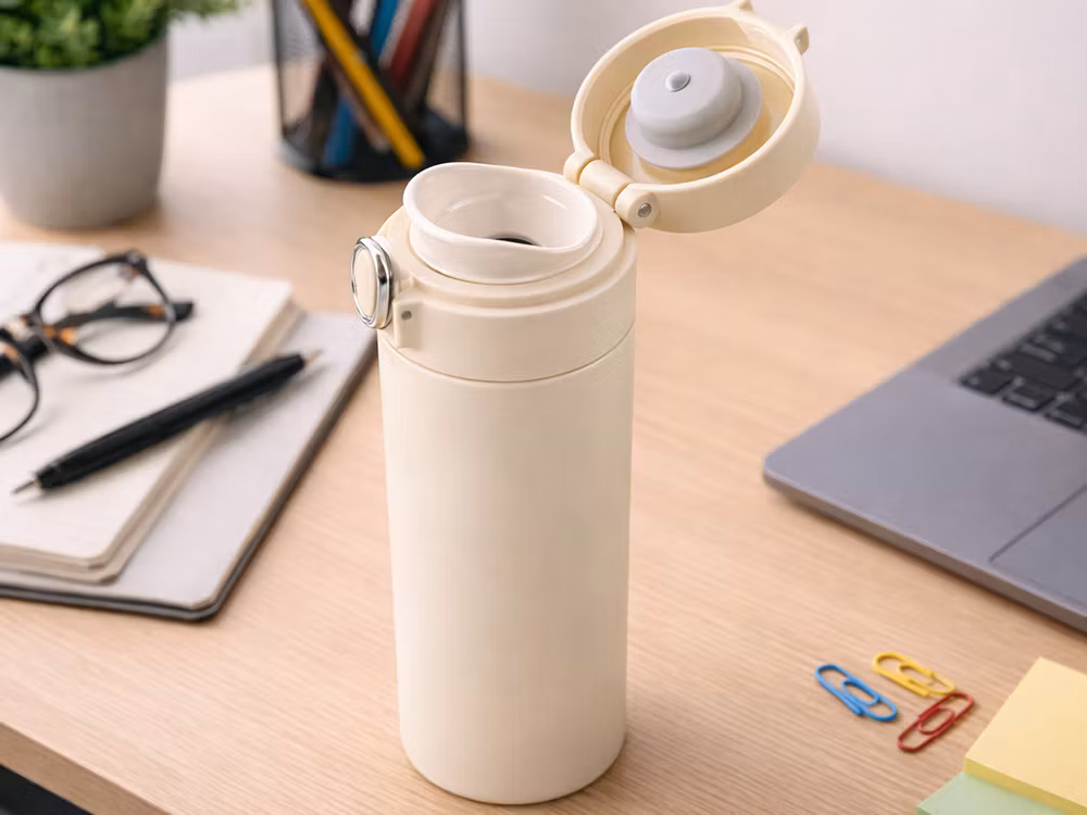 Termosmugg 400 ml med temperaturdisplay – smart termos