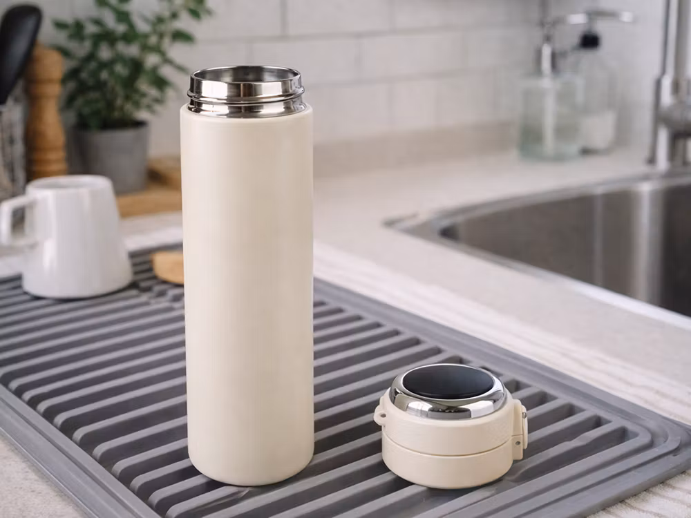 Termosmugg 400 ml med temperaturdisplay – smart termos