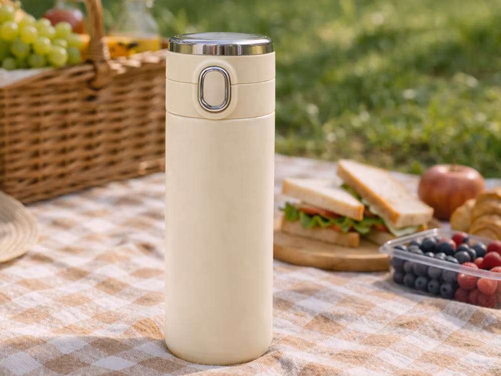 Termosmugg 400 ml med temperaturdisplay – smart termos