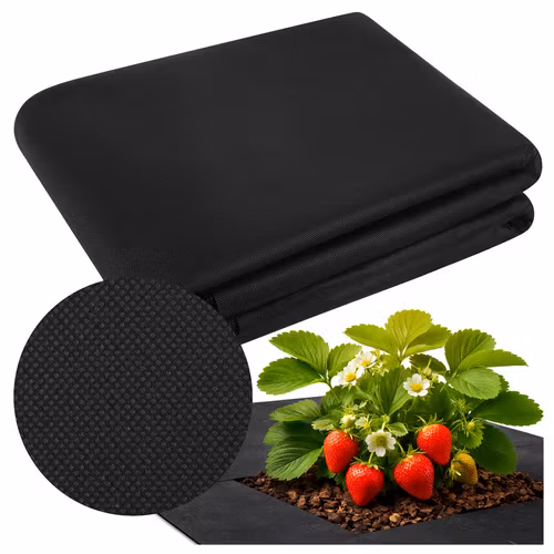 Ogräsduk 1,6x20 m 50g – UV-beständig marktäckduk