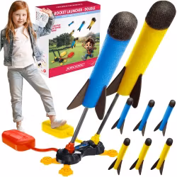 Raket launcher barn – skumraketer med pump 30 m