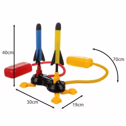 Raket launcher barn – skumraketer med pump 30 m