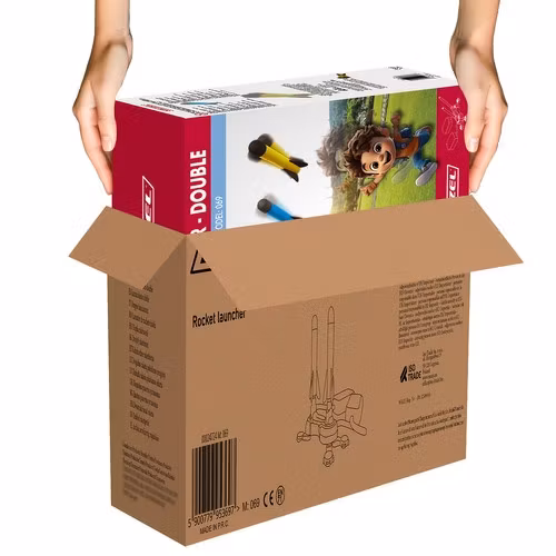 Raket launcher barn – skumraketer med pump 30 m