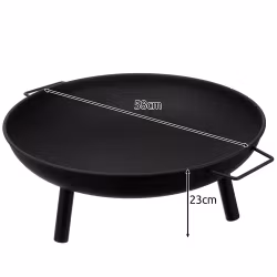 Puutarhan nuotiopaikka XXL – Stoves-takka jalustalla