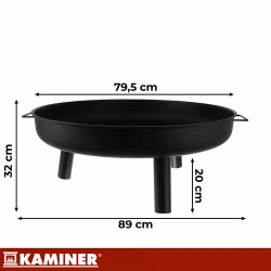 Eldfat 80 cm – Kaminer stor trädgårdskamin