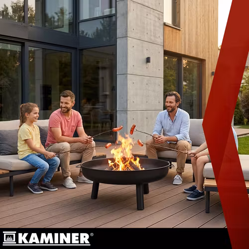 Eldfat 80 cm – Kaminer stor trädgårdskamin