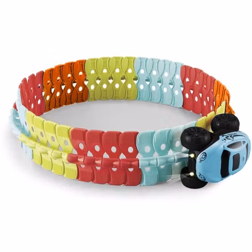 Flexibel bilbana 4,8 m – LED bil & 192 delar