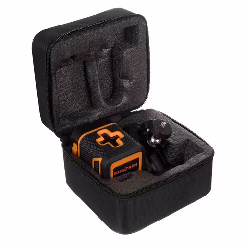 Laserpass grön korslaser – självnivellerande med väska