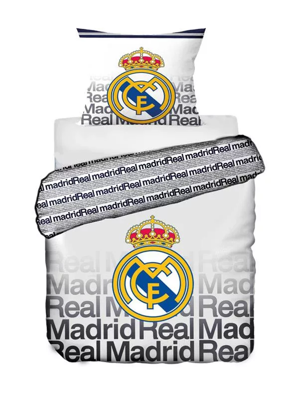 Real Madrid sängkläder 140x200 – Elite Style vit