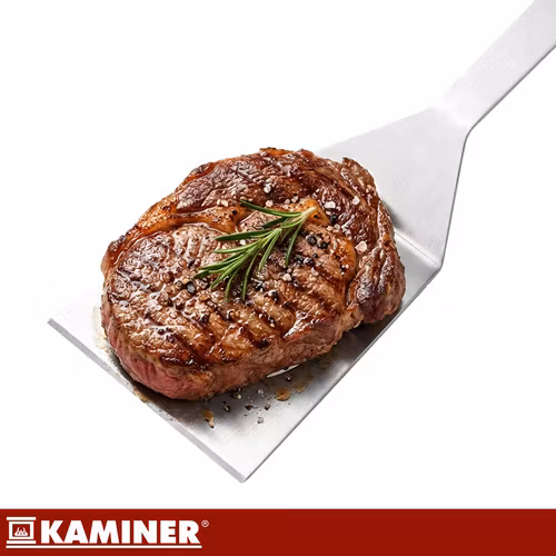 Kaminer grillset 6 delar – rostfritt stål med väska