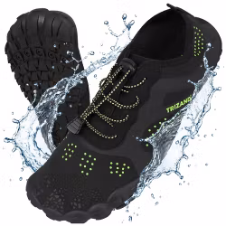 Water shoes black | Non-slip swimming shoes 5 mm – Trizand (42-45)