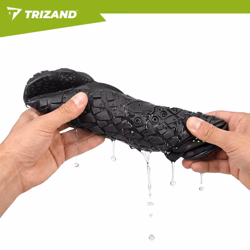Vattenskor svart | Halkfria badskor 5 mm – Trizand (42-45)