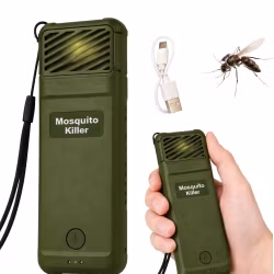 Portabel myggavvisare USB – med 6 refiller | Effektivt skydd