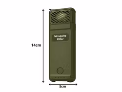 Portabel myggavvisare USB – med 6 refiller | Effektivt skydd