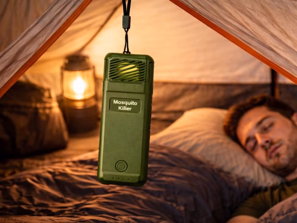 Portabel myggavvisare USB – med 6 refiller | Effektivt skydd