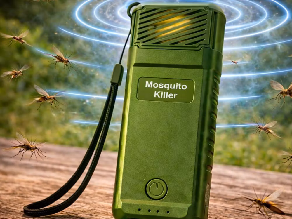 Portabel myggavvisare USB – med 6 refiller | Effektivt skydd