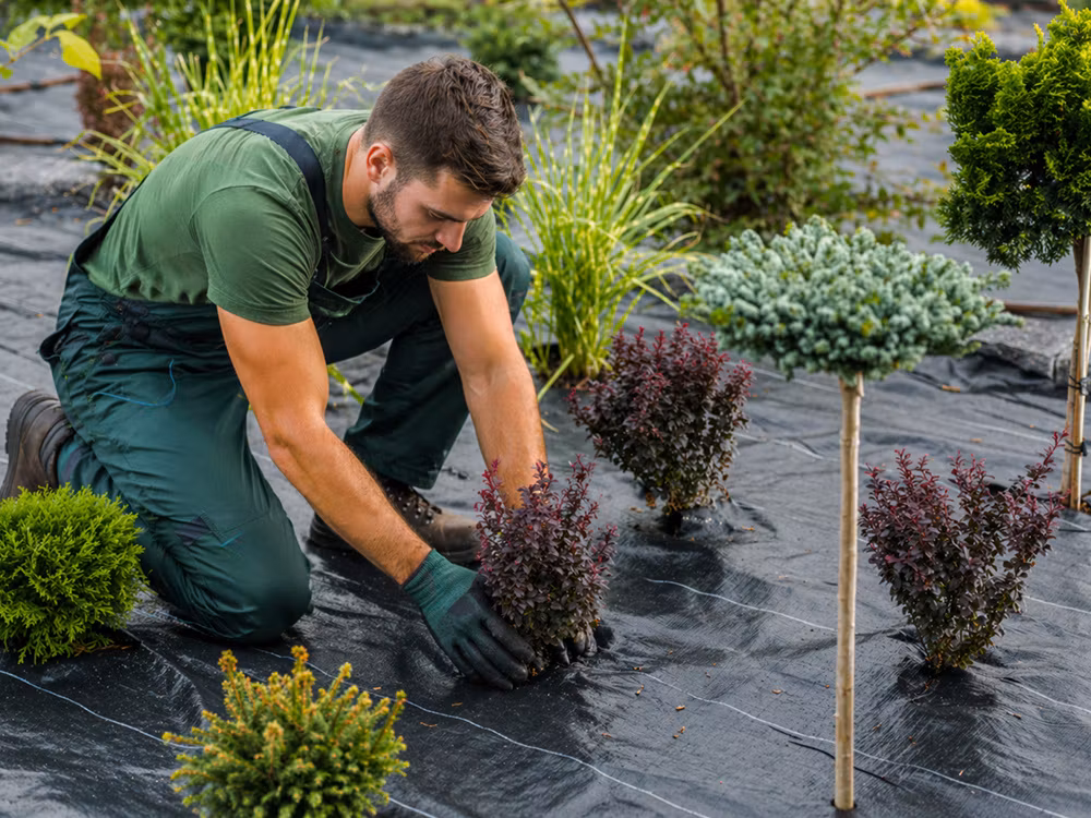 Marktäckväv 70g 1x50m – Ogräsduk svart | Agrotextil