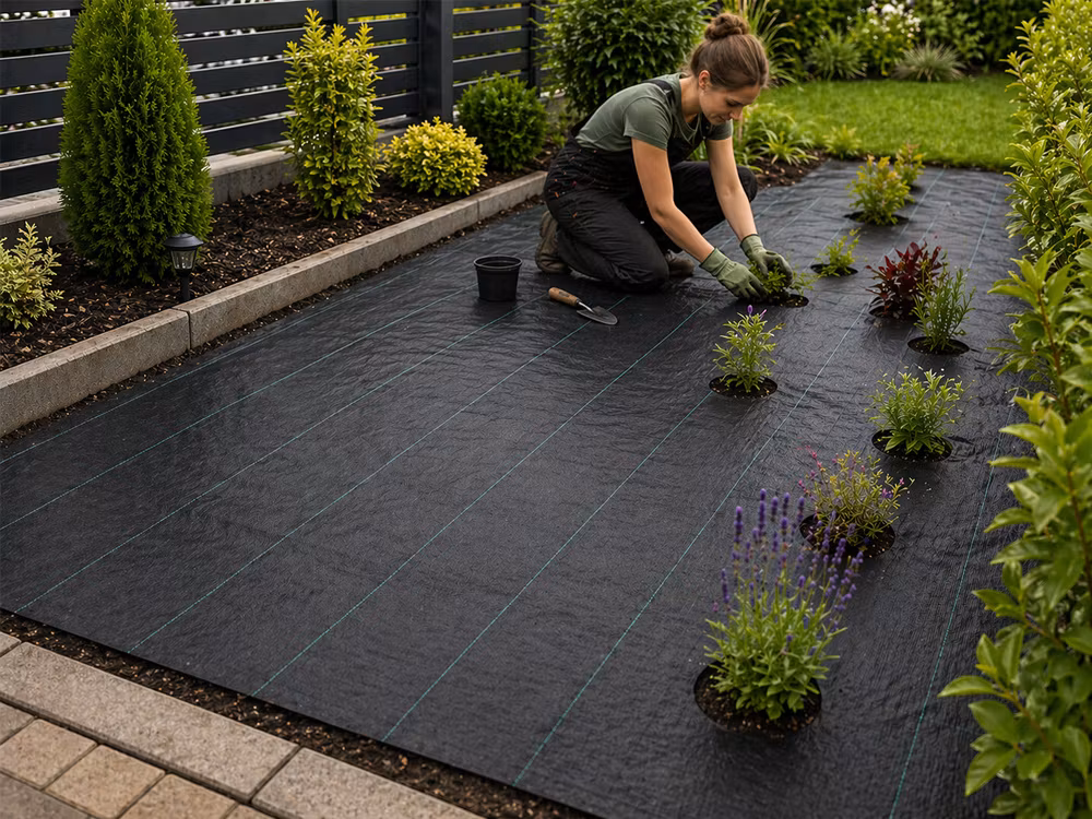 Marktäckväv 70g 1x30m – Ogräsduk svart | Agrotextil