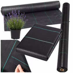 Marktäckväv 70g 1x20m – Ogräsduk svart | Agrotextil