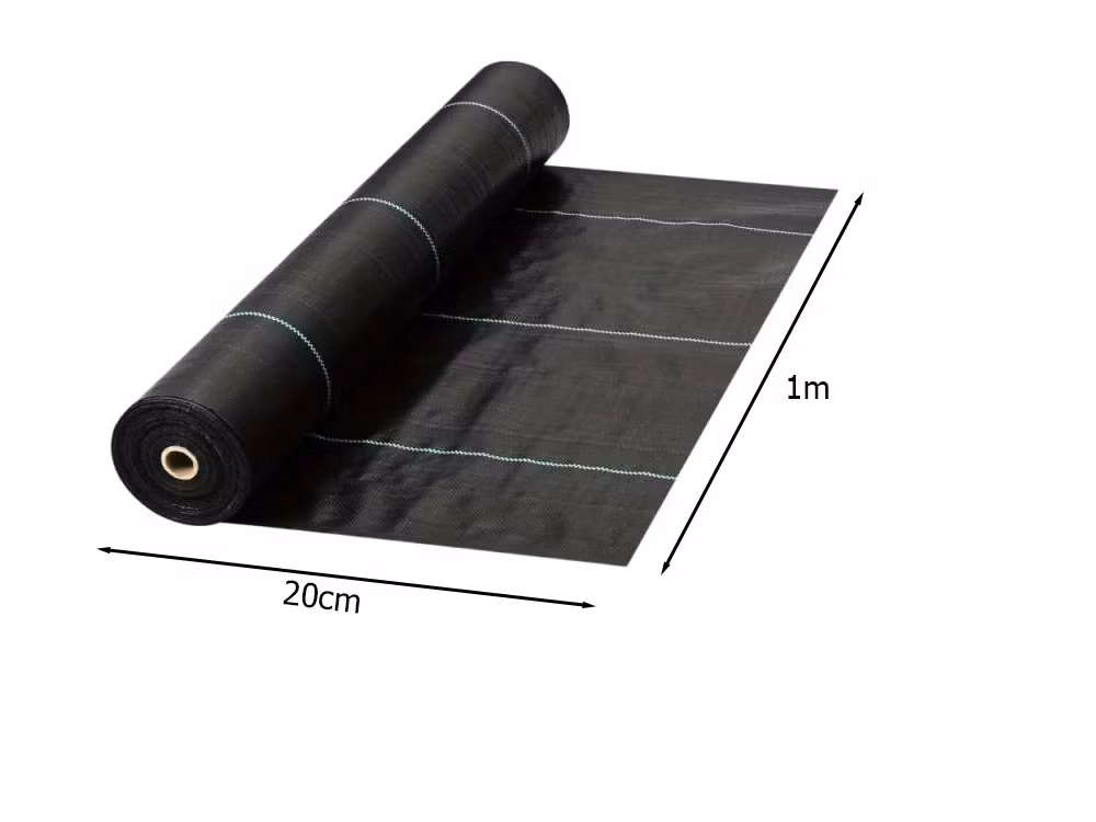 Marktäckväv 70g 1x20m – Ogräsduk svart | Agrotextil