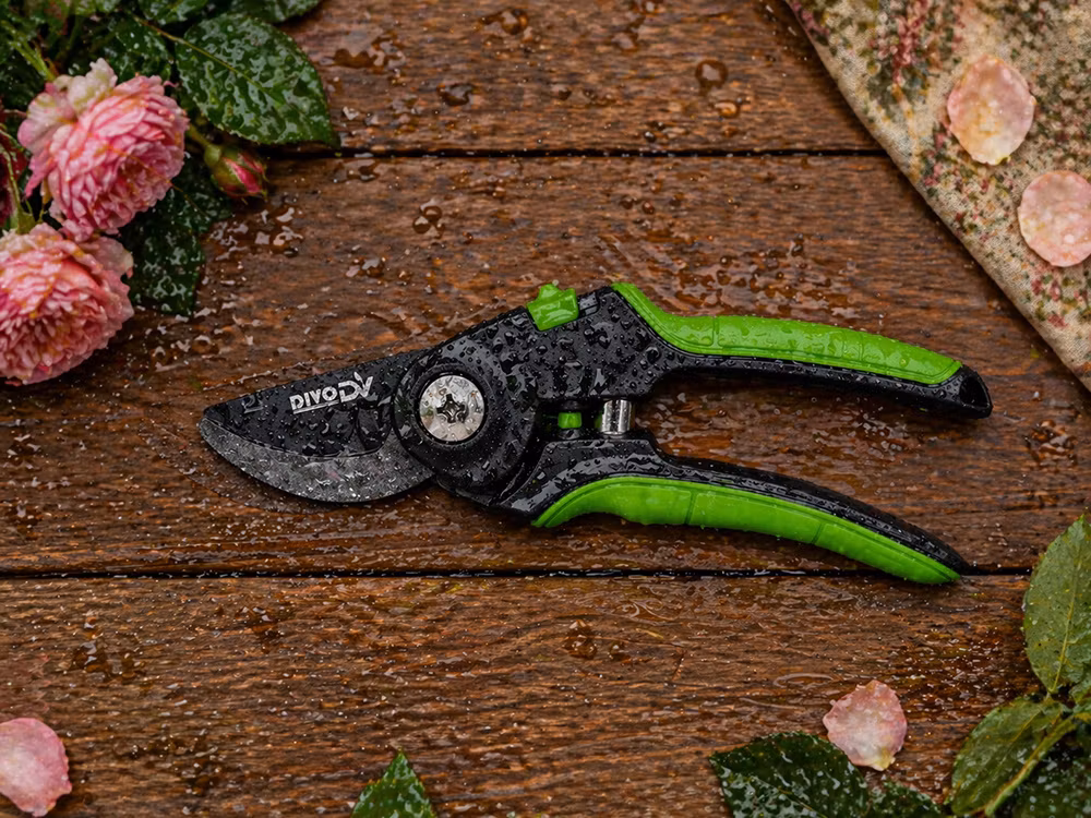 Sekatör trädgård – vass handsekatör för grenar & buskar