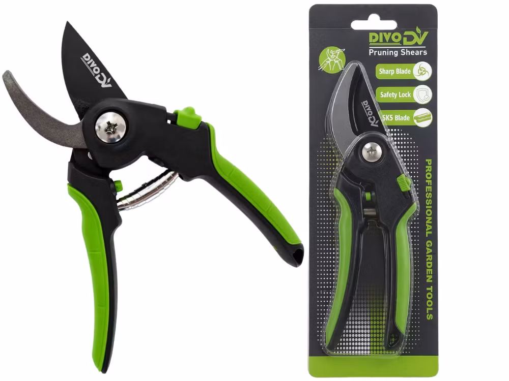 Sekatör trädgård – vass handsekatör för grenar & buskar