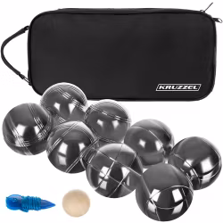 Boule set 8 klot med väska – Petanque spel utomhus