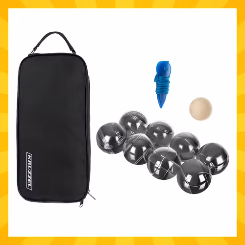 Boule set 8 klot med väska – Petanque spel utomhus