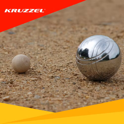Boule set 8 klot med väska – Petanque spel utomhus