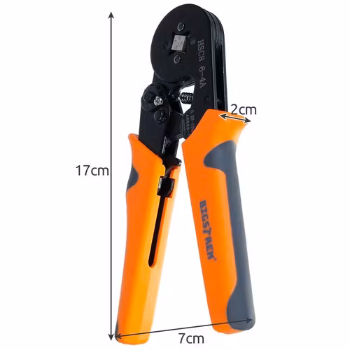 Kabelskotång 0,25–10 mm² + 1200 ändhylsor | BIGSTREN