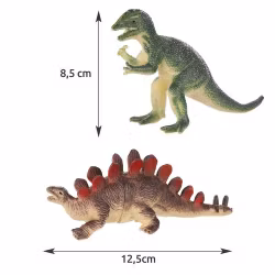 Dinosauriefigurer 12-pack – leksaksdinosaurier barn