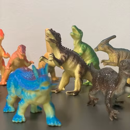 Dinosauriefigurer 12-pack – leksaksdinosaurier barn