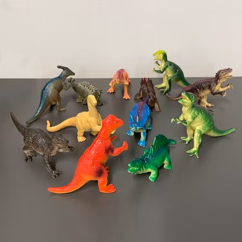 Dinosauriefigurer 12-pack – leksaksdinosaurier barn