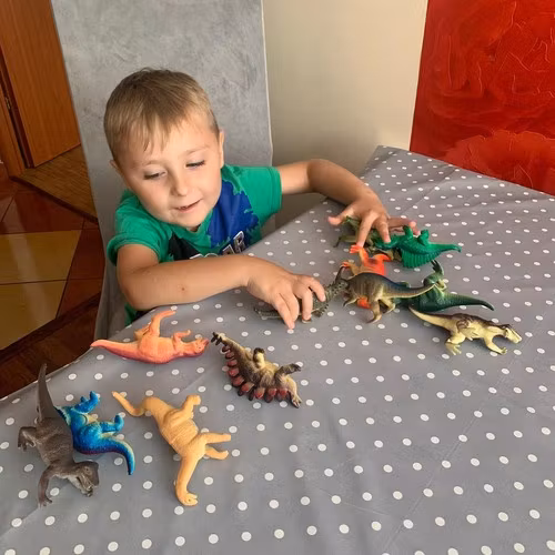 Dinosauriefigurer 12-pack – leksaksdinosaurier barn