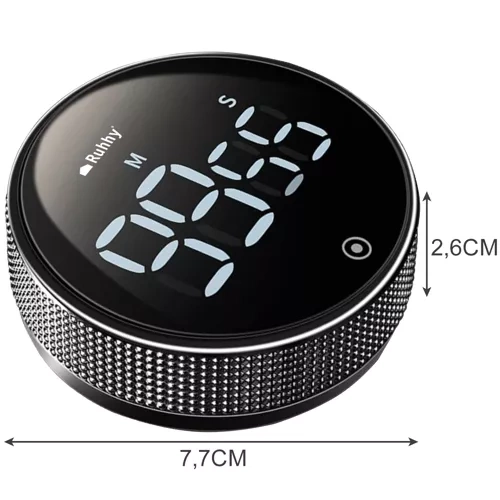 Digital timer med magnet – kökstimer LED 99 min