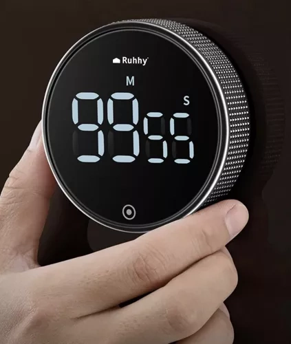 Digital timer med magnet – kökstimer LED 99 min