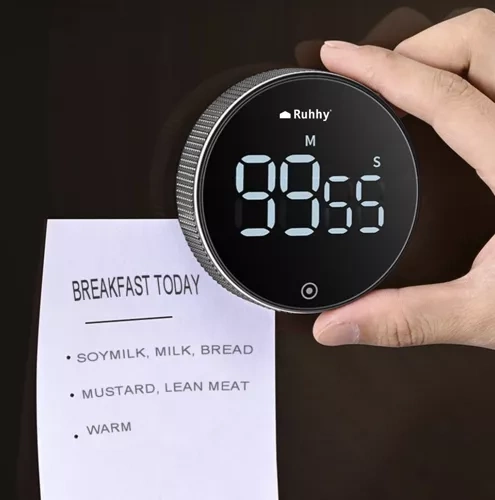 Digital timer med magnet – kökstimer LED 99 min