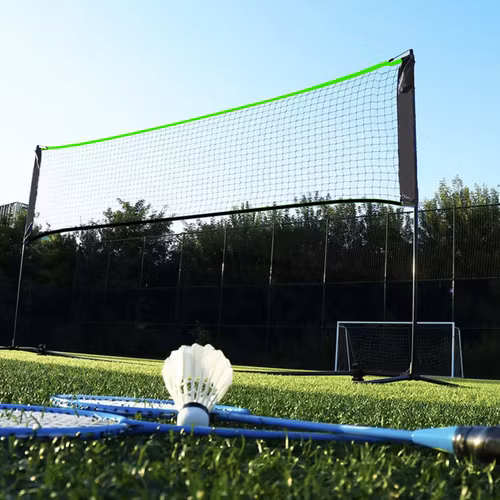 Sportsnett 3-i-1 volleyball badminton tennis – bærbar