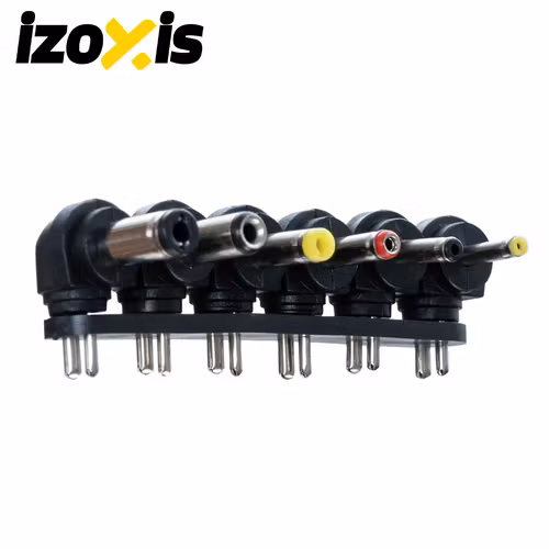 Universell nätadapter 3–12V 30W – med USB & 6 kontakter