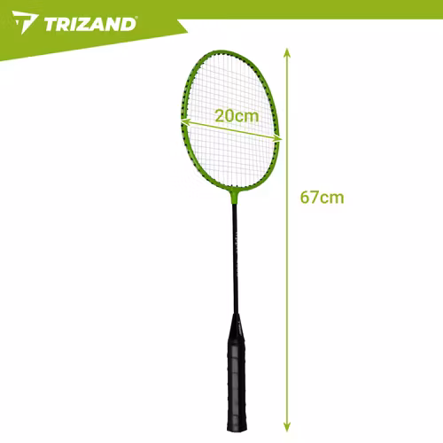 Badmintonset 4 personer – racketar, bollar & väska