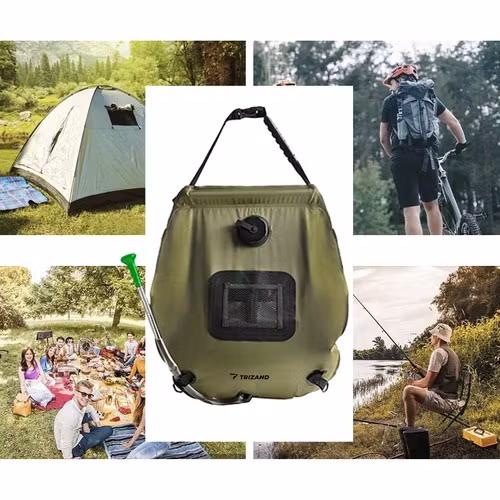Soldusch 20L med termometer för camping och trädgård
