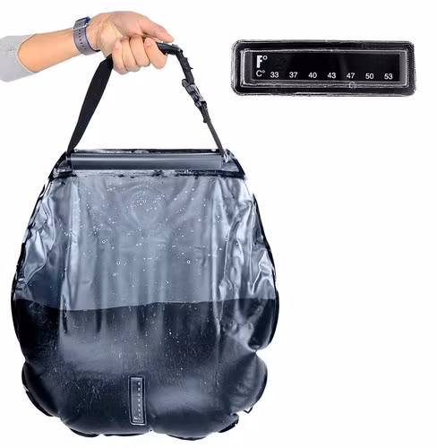 Soldusch 20L med termometer för camping och trädgård