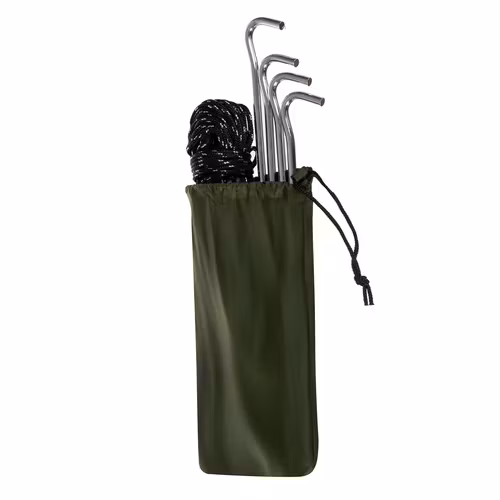 Campinghängmatta för 2 personer med myggnät och tarp