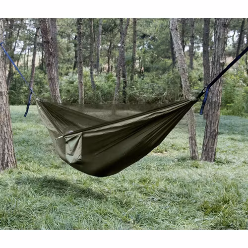 Campinghängmatta för 2 personer med myggnät och tarp
