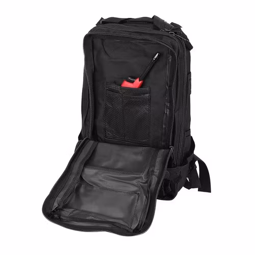 Militär ryggsäck 26L svart – Tactical backpack med MOLLE
