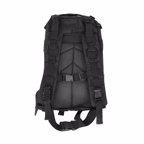 Militär ryggsäck 26L svart – Tactical backpack med MOLLE