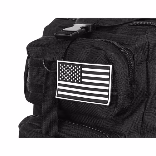 Militär ryggsäck 26L svart – Tactical backpack med MOLLE
