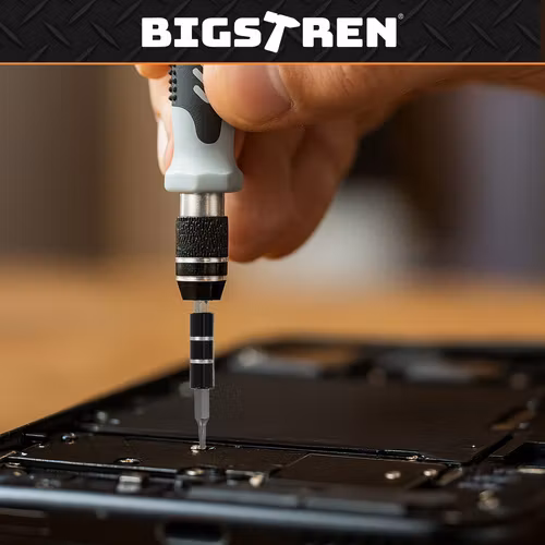 BIGSTREN 133-i-1 Precision Skruvmejselset – Torx & CRV Bits