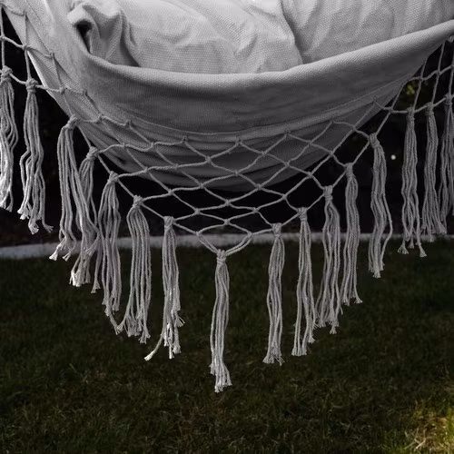 Brazilian Hanging Chair Grey with Cushions – Gardlov 120 kg