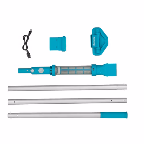 BESTWAY 58771 Sladdlös Pooldammsugare – Poolrengöring USB